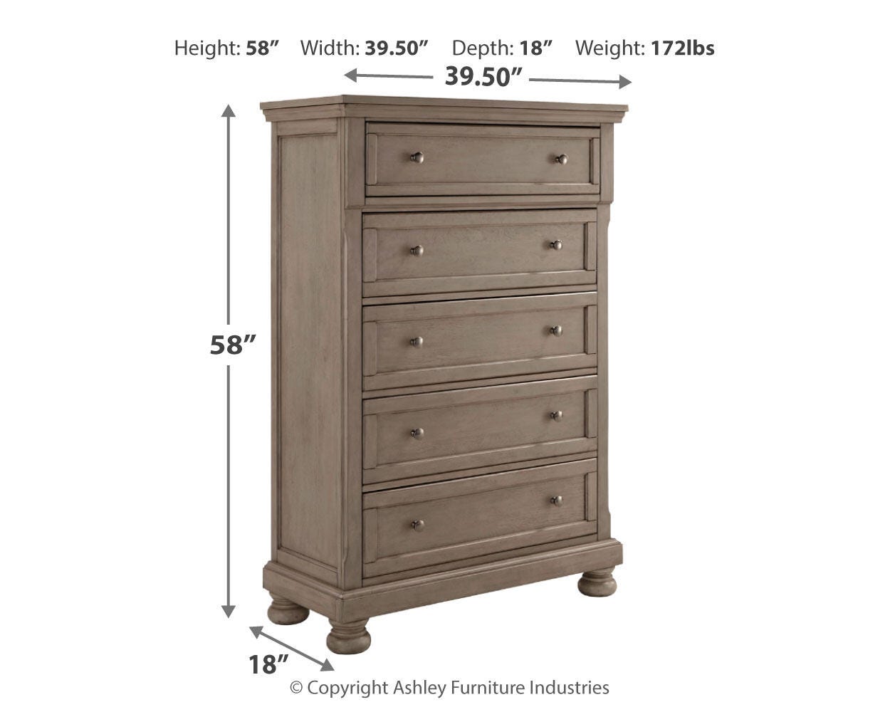 Lettner Sleigh Bed Bedroom Set