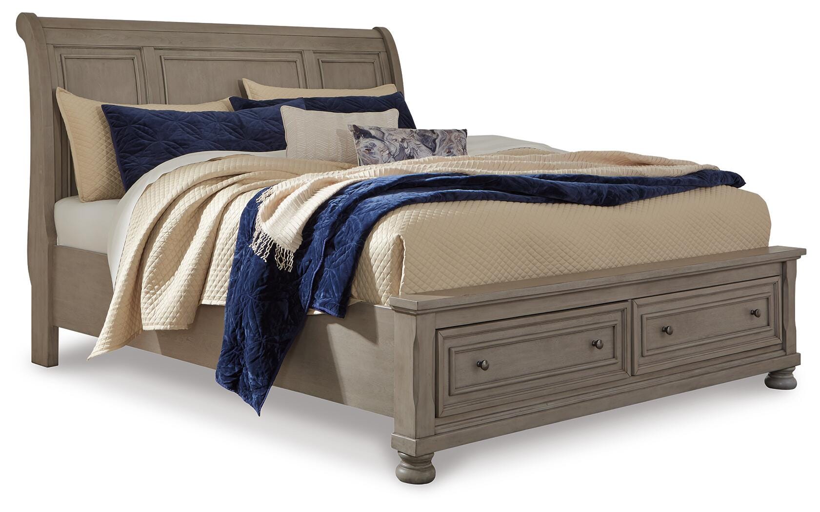 Lettner Sleigh Bed Bedroom Set
