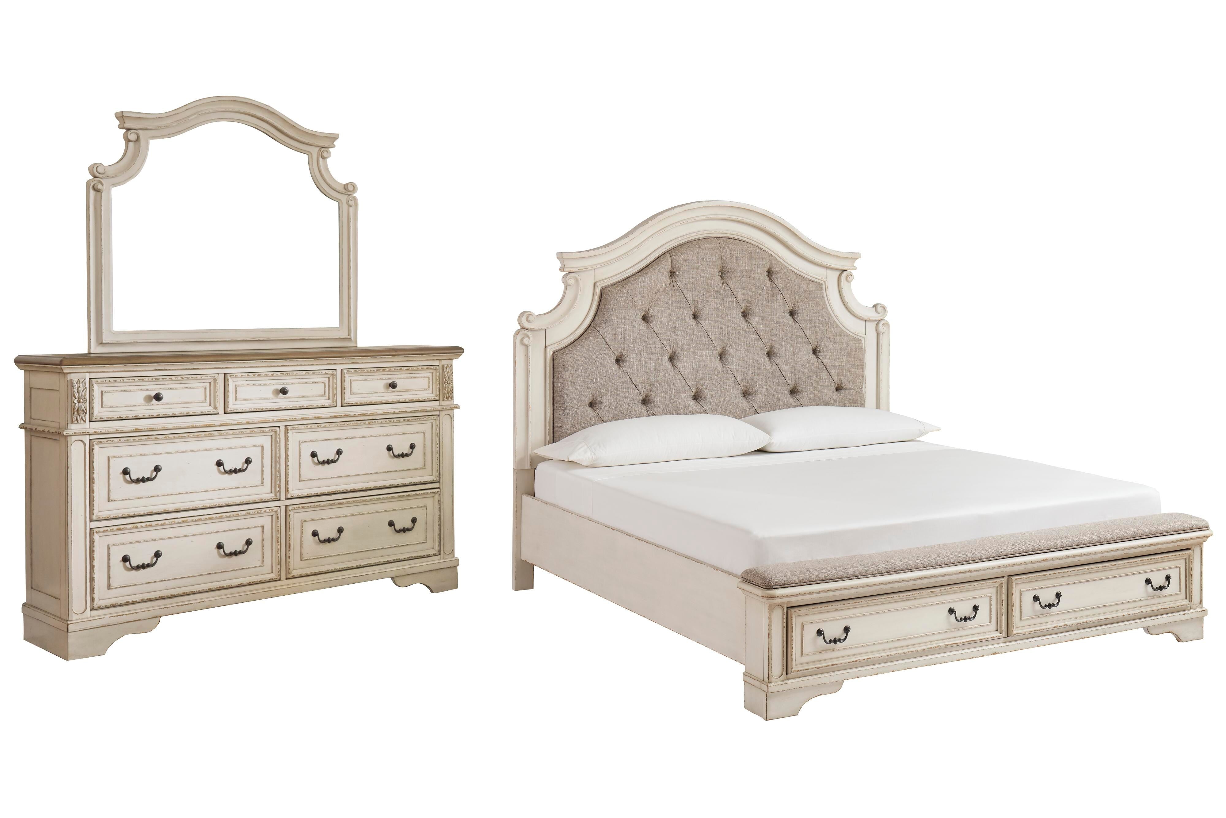 Realyn Upholstered Bed Bedroom Set