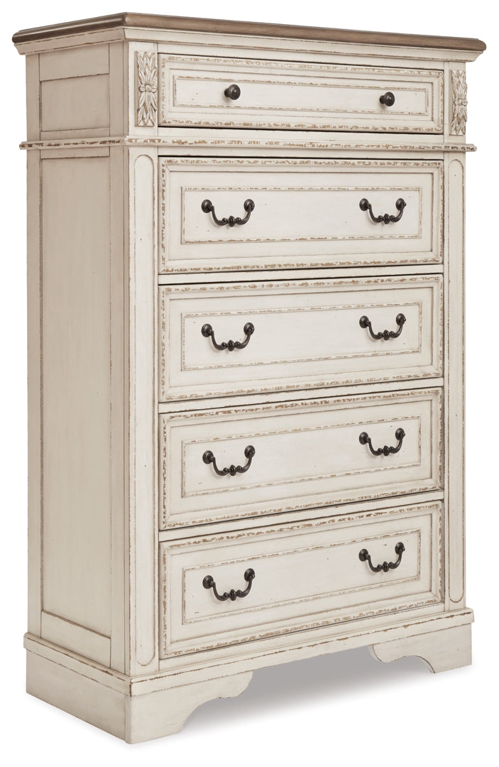 Realyn Five Drawer Chest