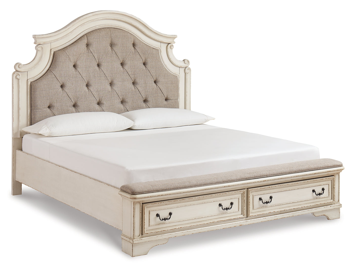 Realyn Upholstered Panel Bed