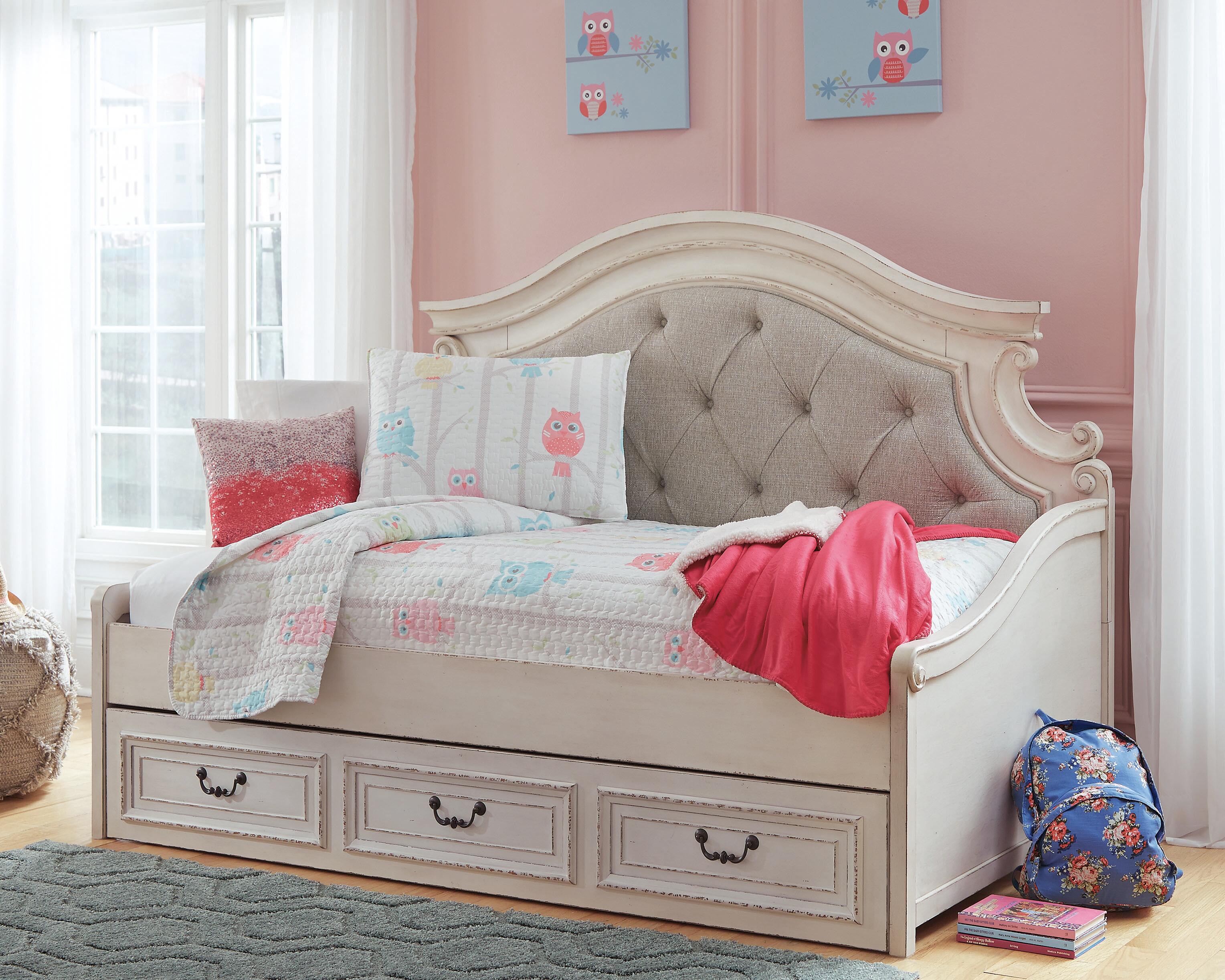 Realyn Day Bed with 1 Large Storage Drawer