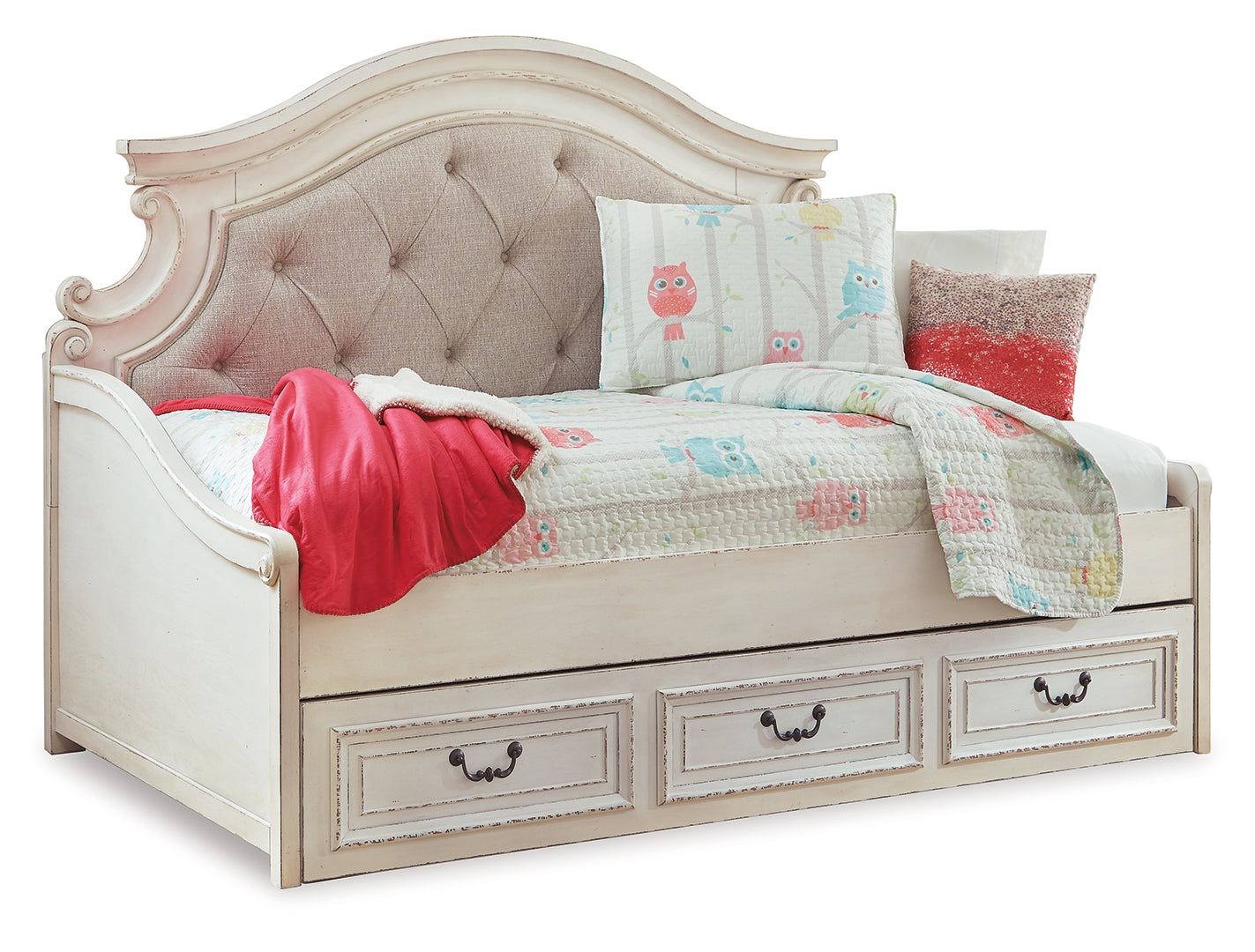 Realyn Upholstered Panel Bed