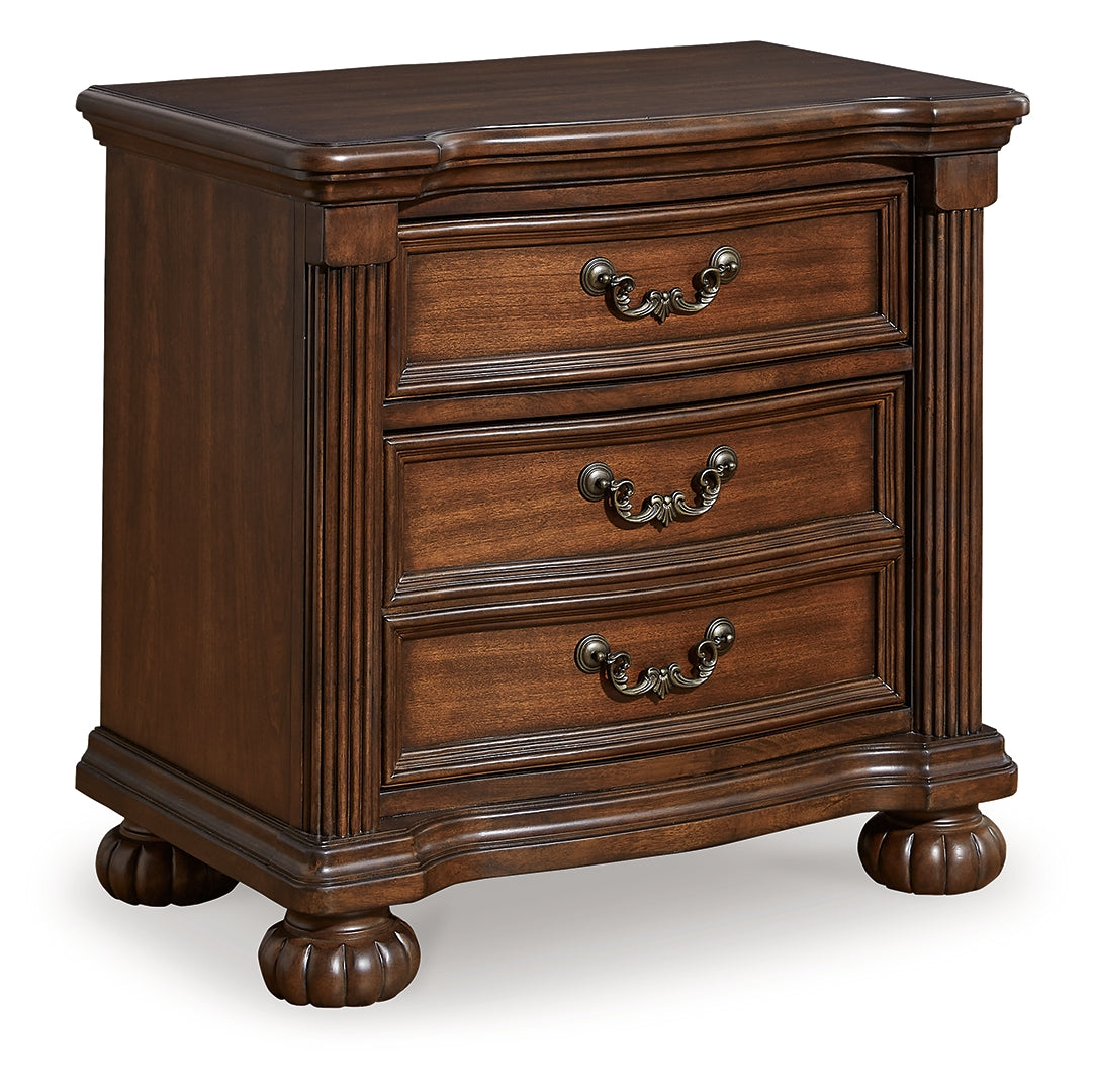 Lavinton Three Drawer Night Stand