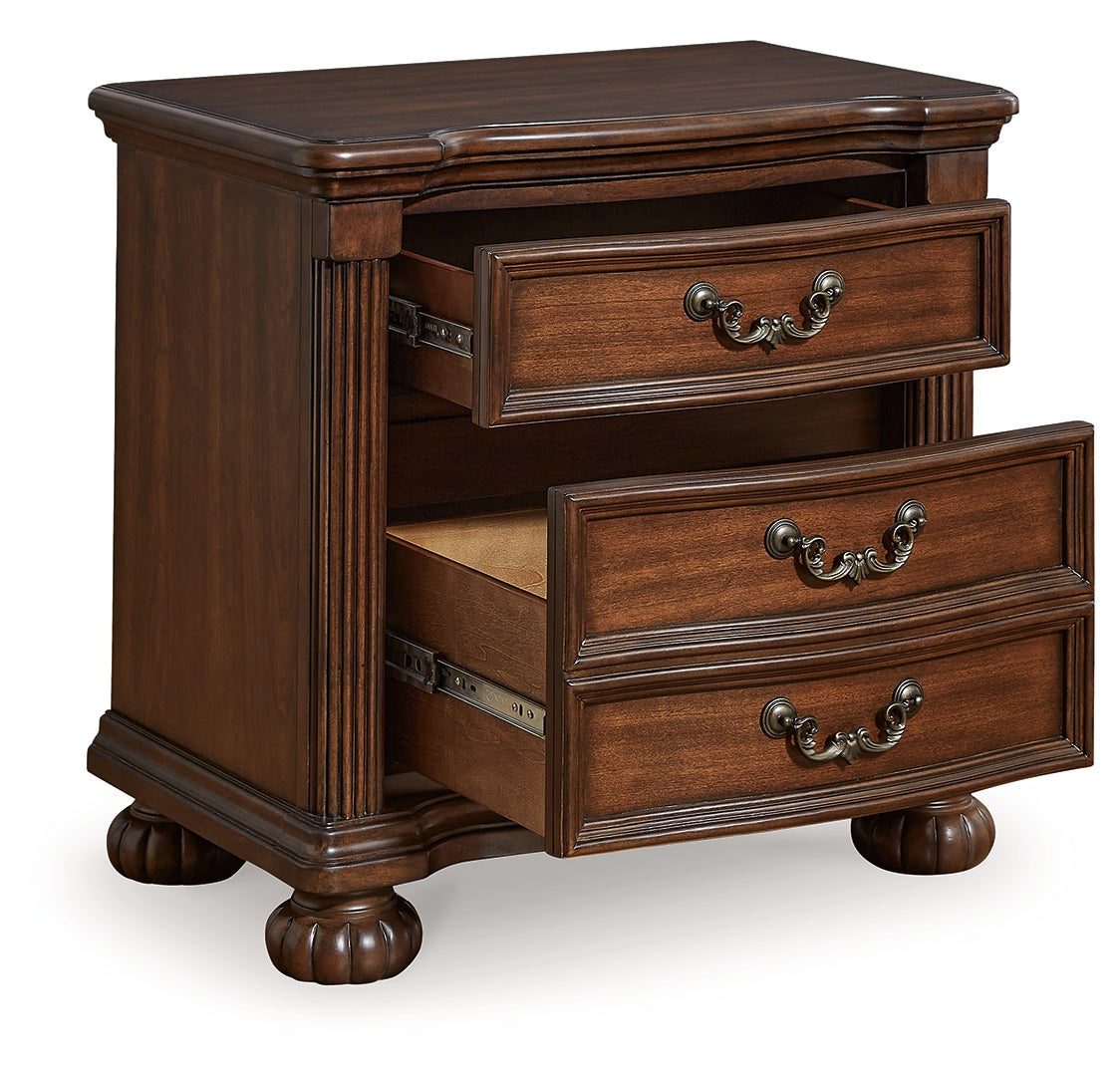 Lavinton Three Drawer Night Stand