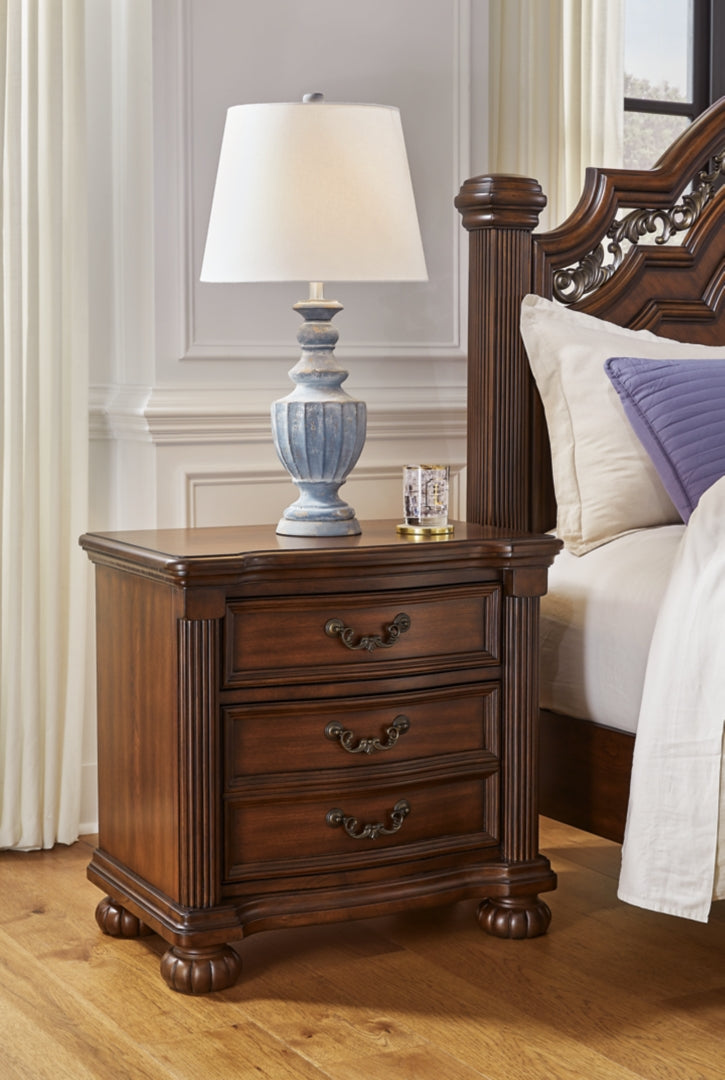 Lavinton Three Drawer Night Stand