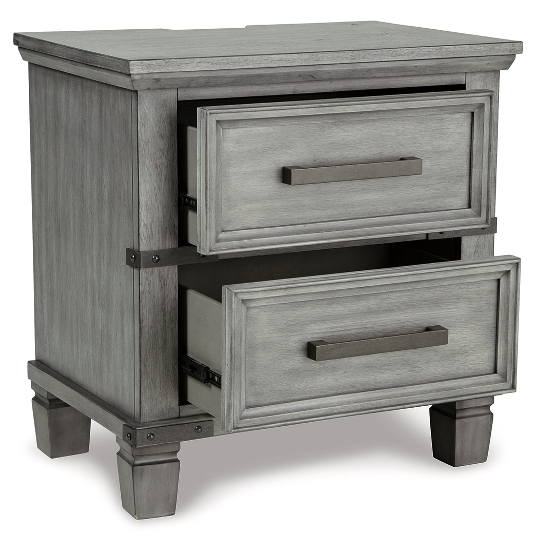 Russelyn Two Drawer Night Stand