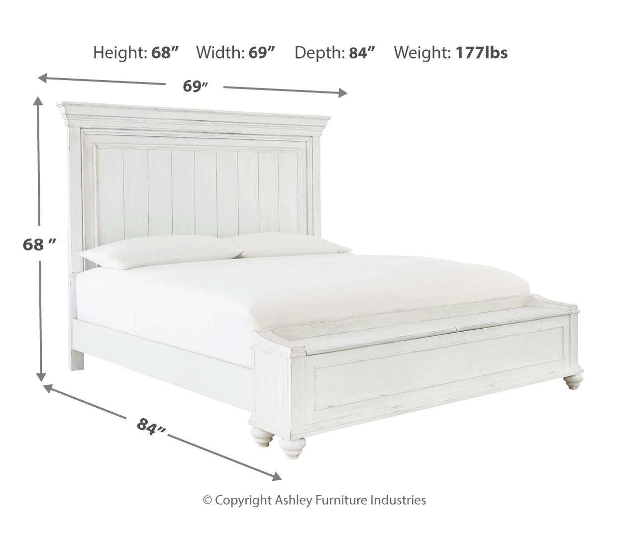 Kanwyn Panel Bed