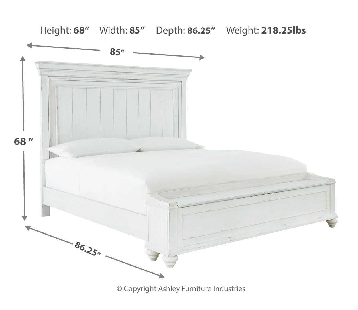 Kanwyn Panel Bed