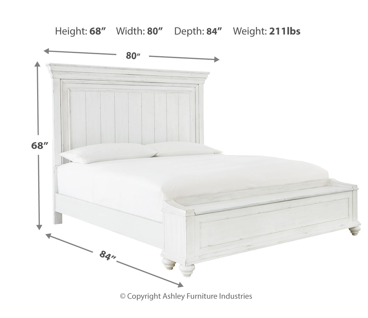 Kanwyn Panel Bed