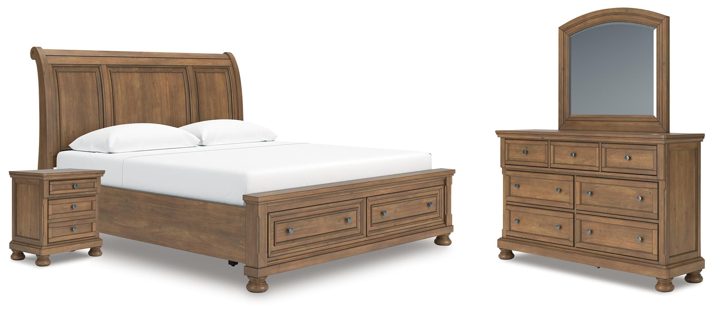 Feddinger Storage Sleigh Bed Bedroom Set