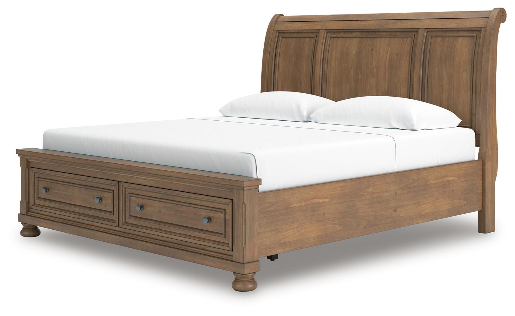 Vandenmore Storage Sleigh Bed