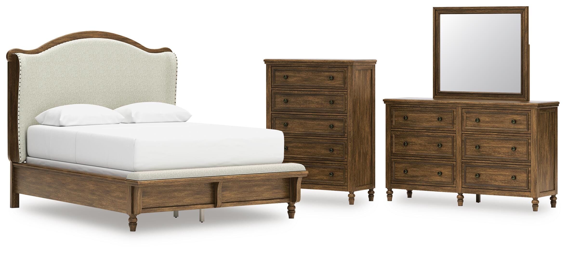Sturlayne Upholstered Panel Bed Bedroom Set
