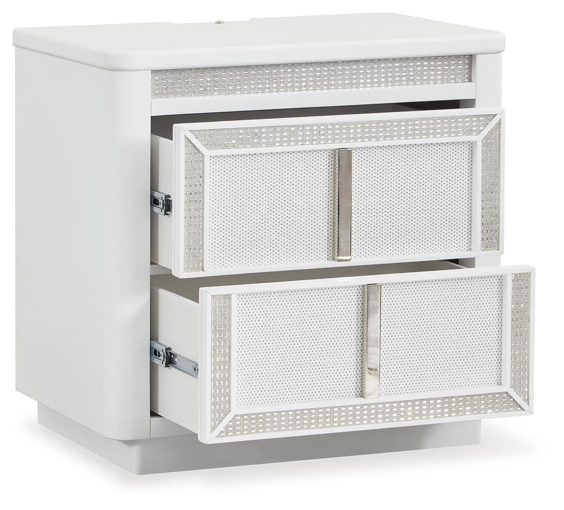 Chalanna Upholstered Storage Bed Bedroom Set