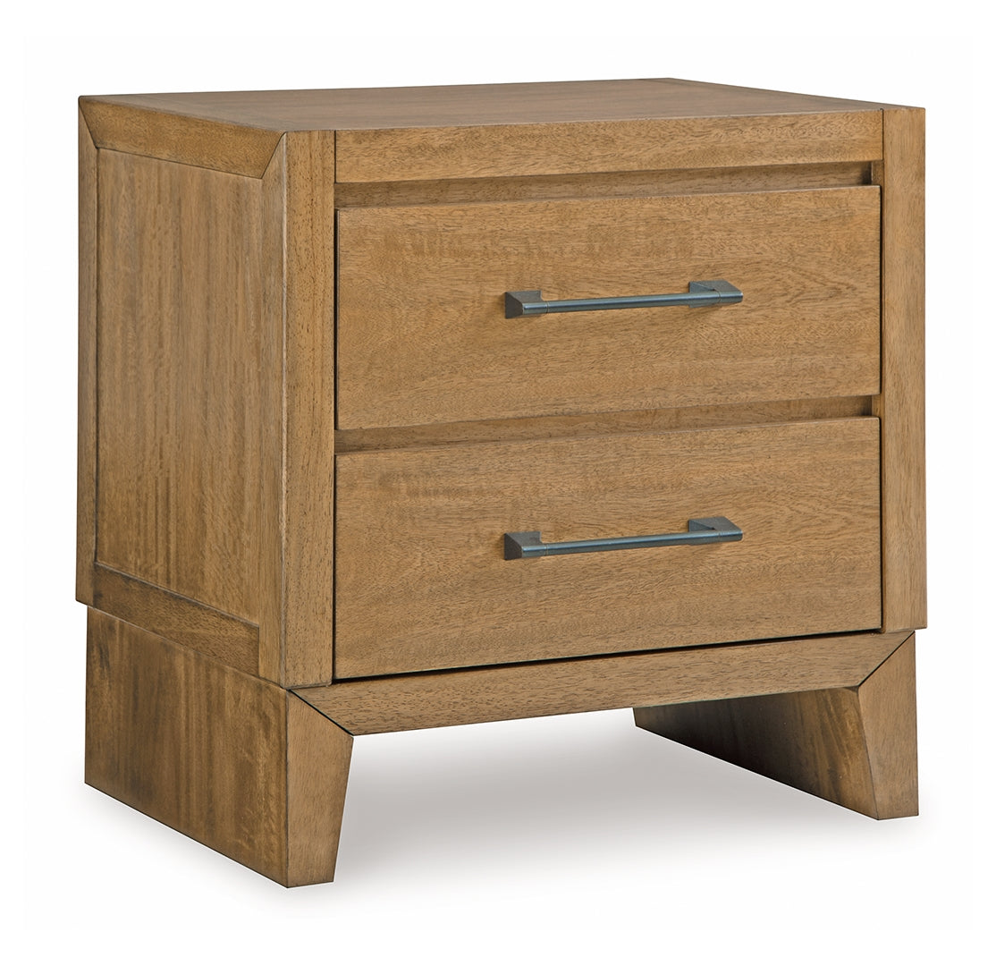 Sherbana Two Drawer Night Stand