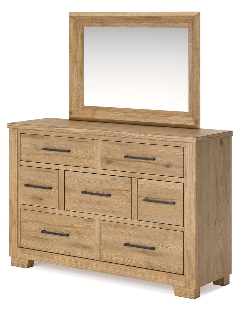 Galliden Dresser and Mirror