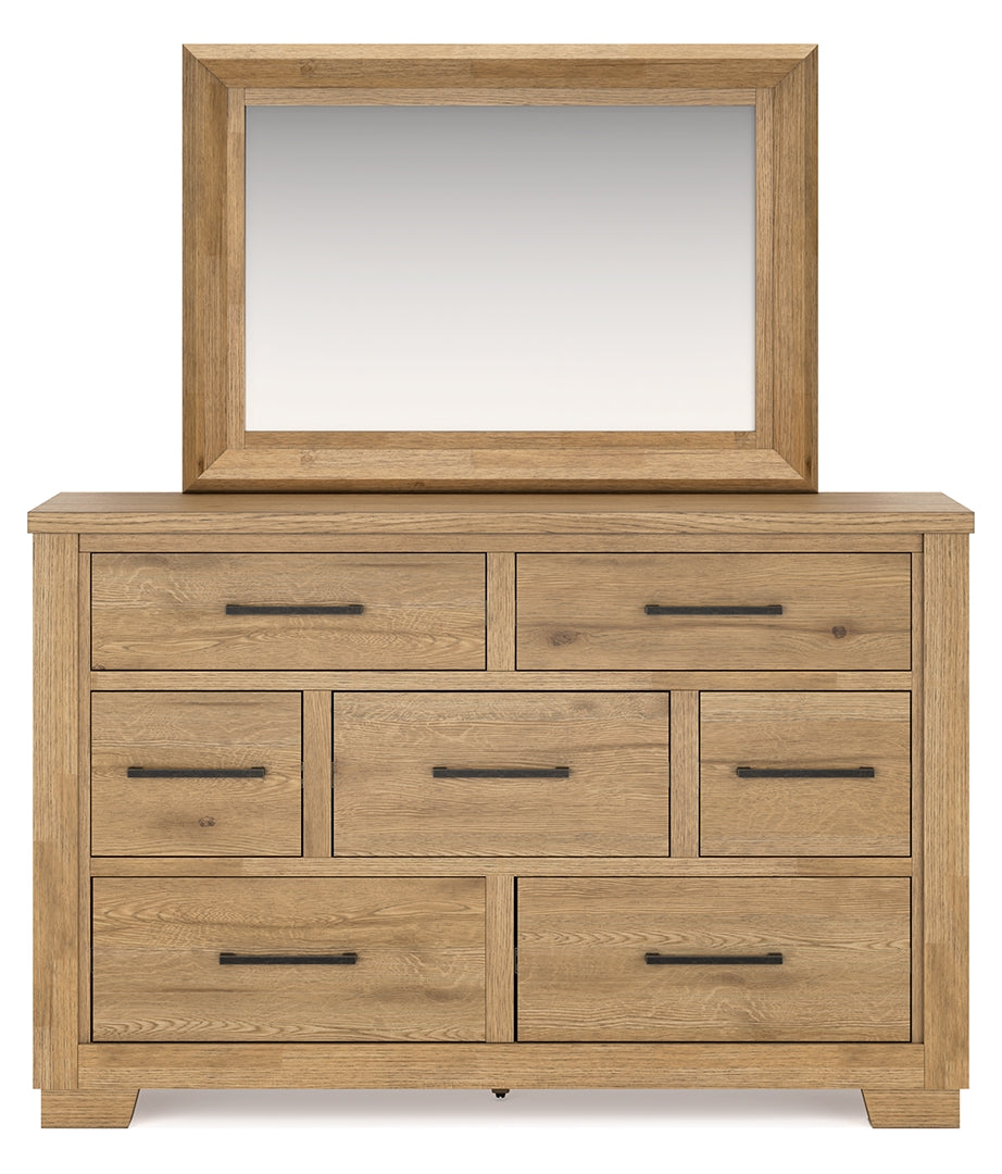 Galliden Dresser and Mirror