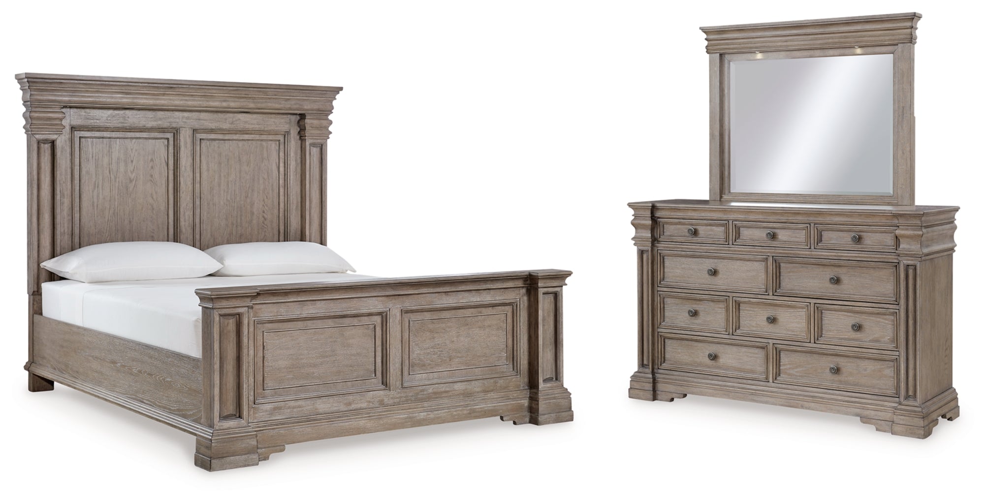 Blairhurst Panel Bed, Dresser, Mirror, Chest & Nightstand, Bedroom Set