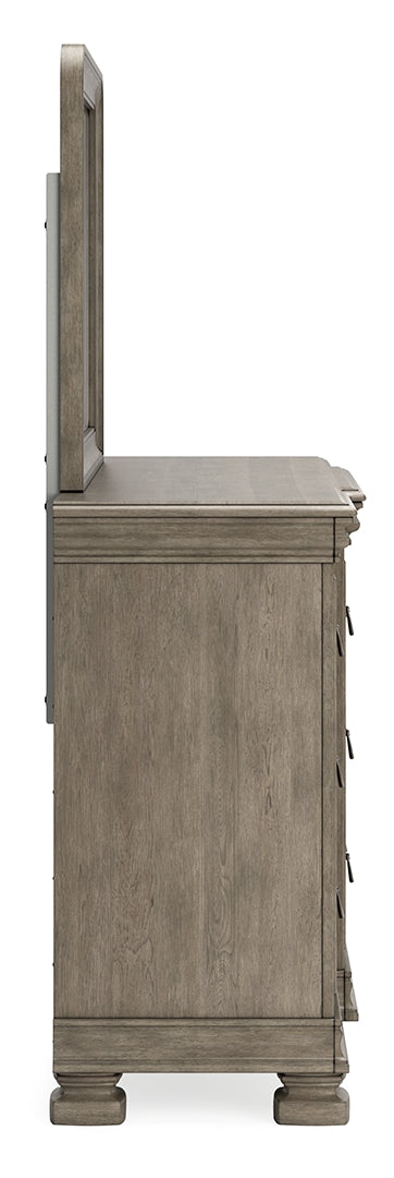 Lexorne Dresser and Mirror