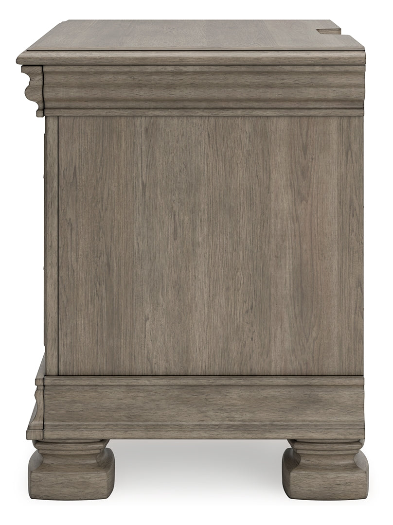 Lexorne Three Drawer Night Stand