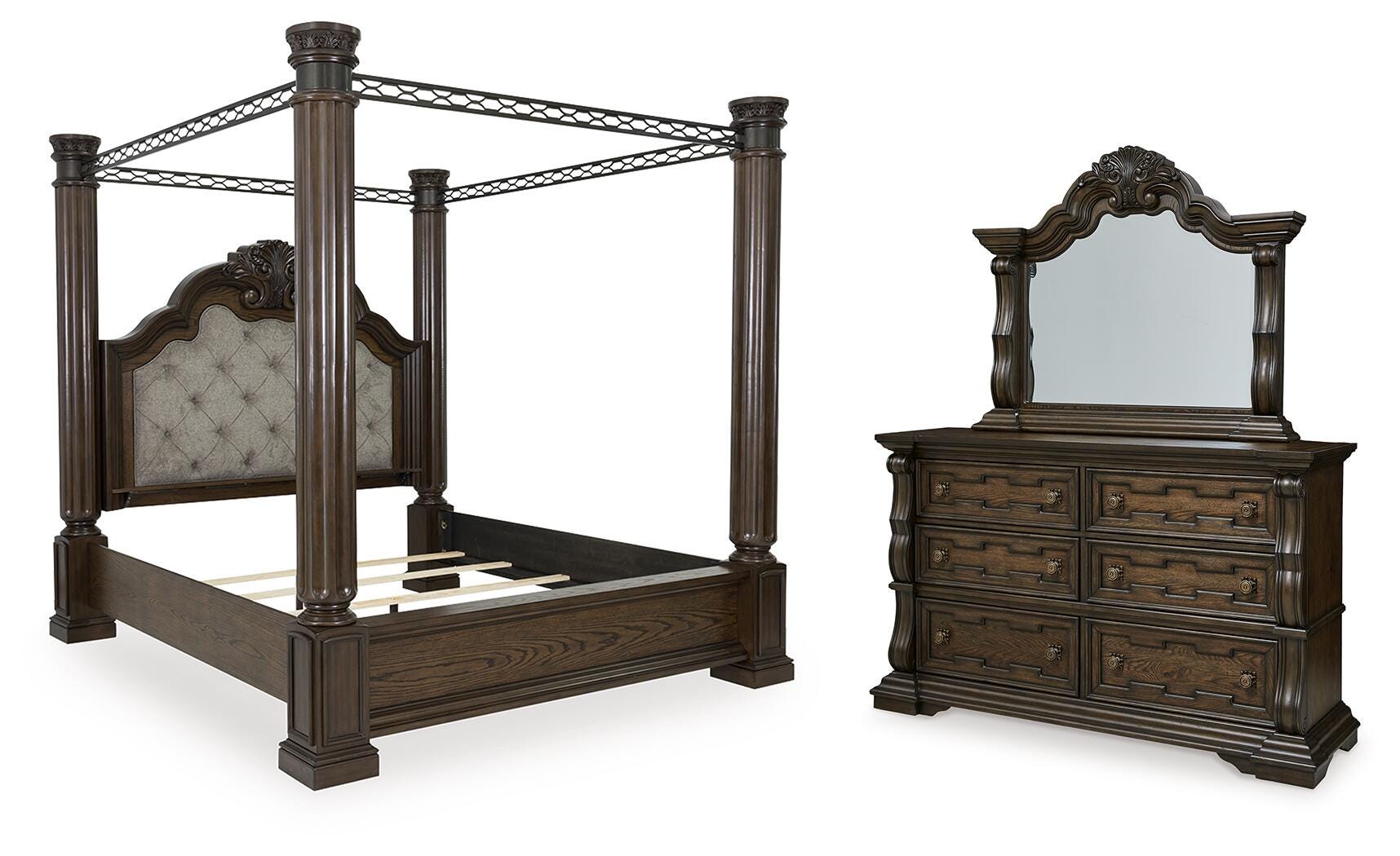 Maylee Canopy Bed Bedroom Set