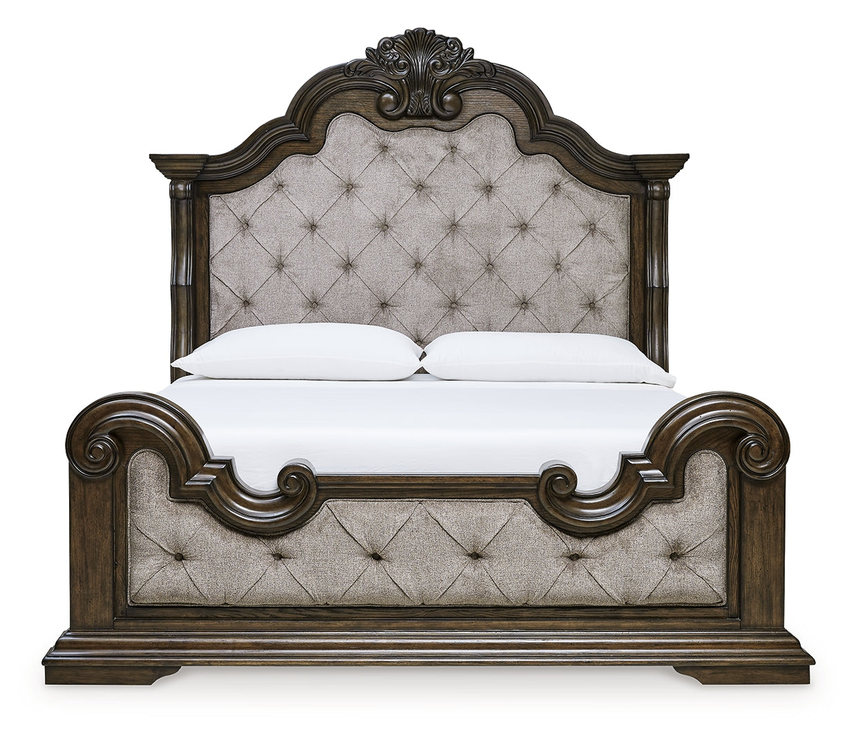 Maylee Brown Upholstered Bedroom Set