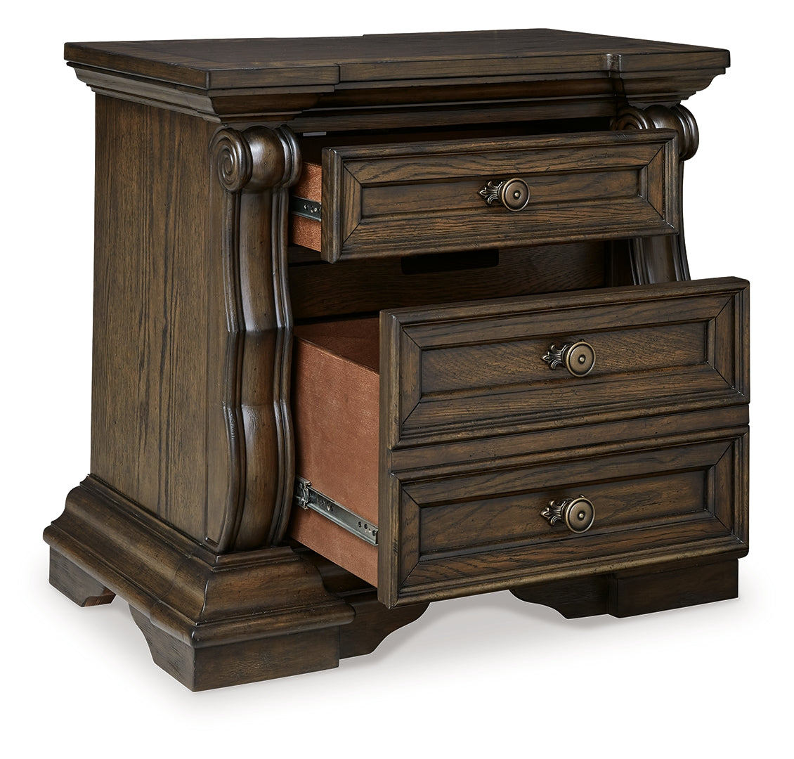 Maylee Three Drawer Night Stand