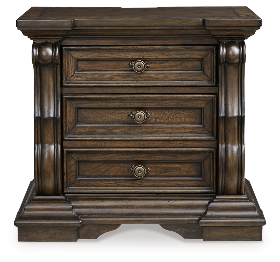 Maylee Three Drawer Night Stand