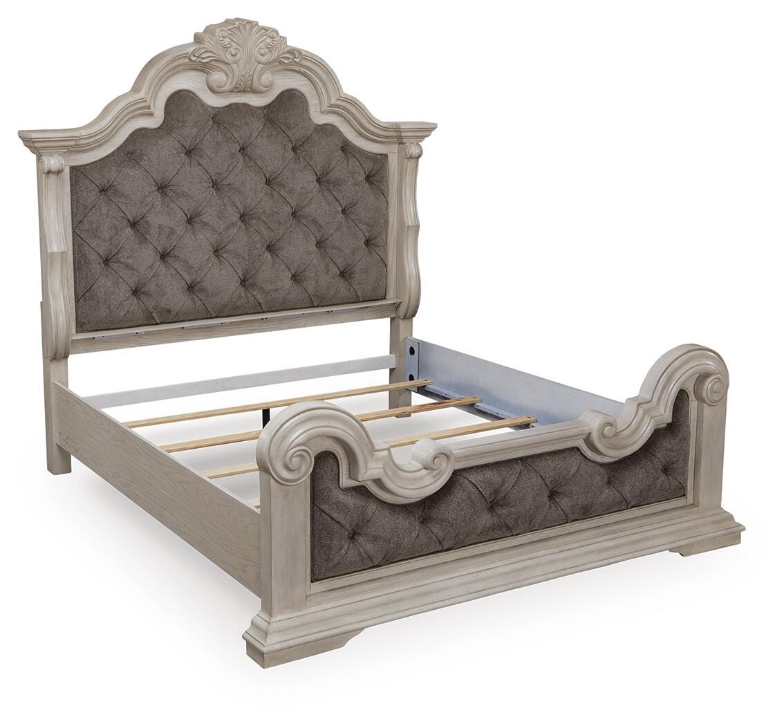 Bruchandi Upholstered Panel Bed Bedroom Set