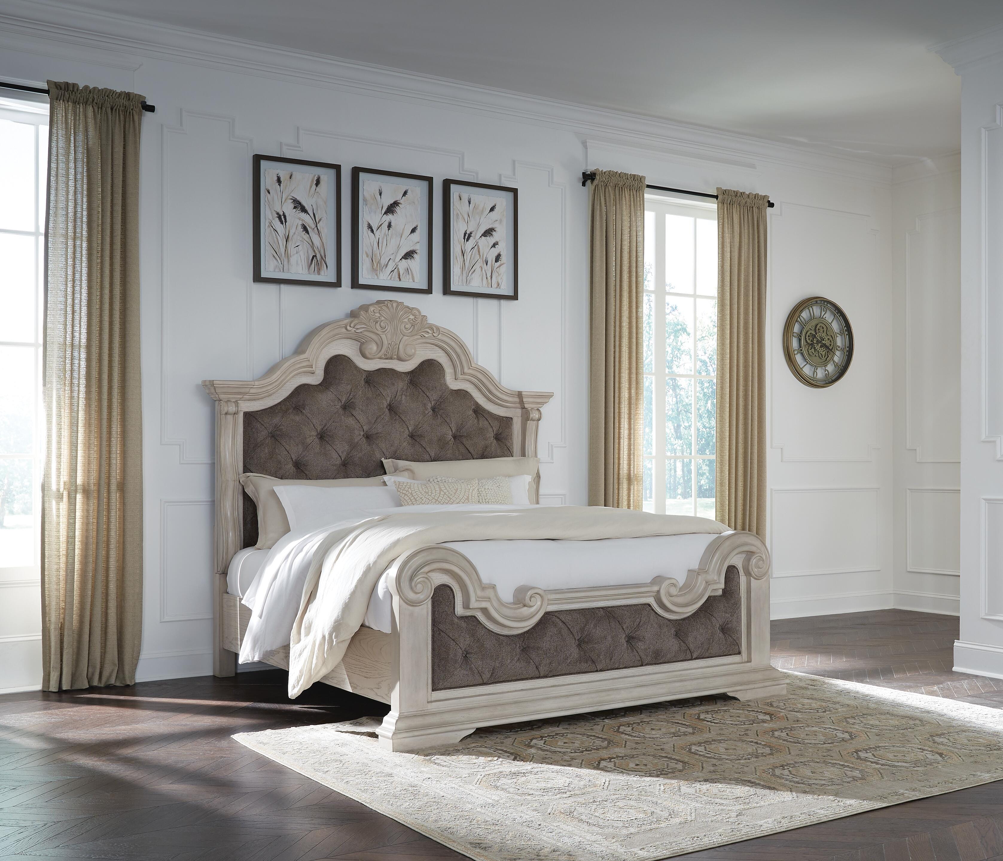Bruchandi Upholstered Panel Bed Bedroom Set