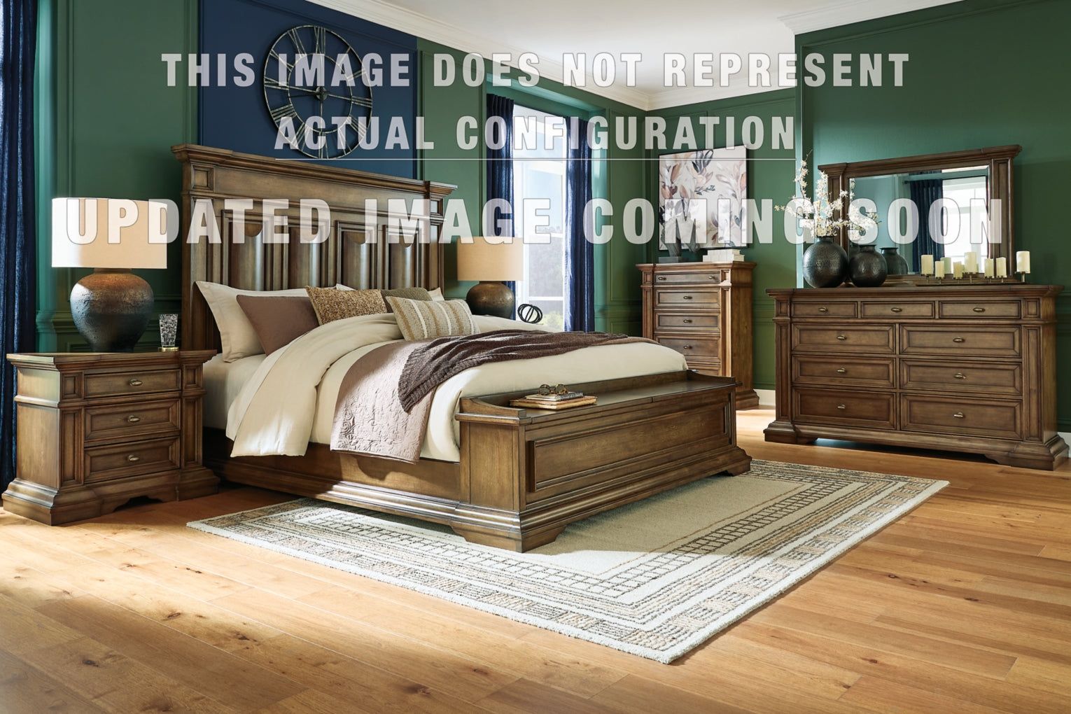 Frantanna Panel Bed Bedroom Set