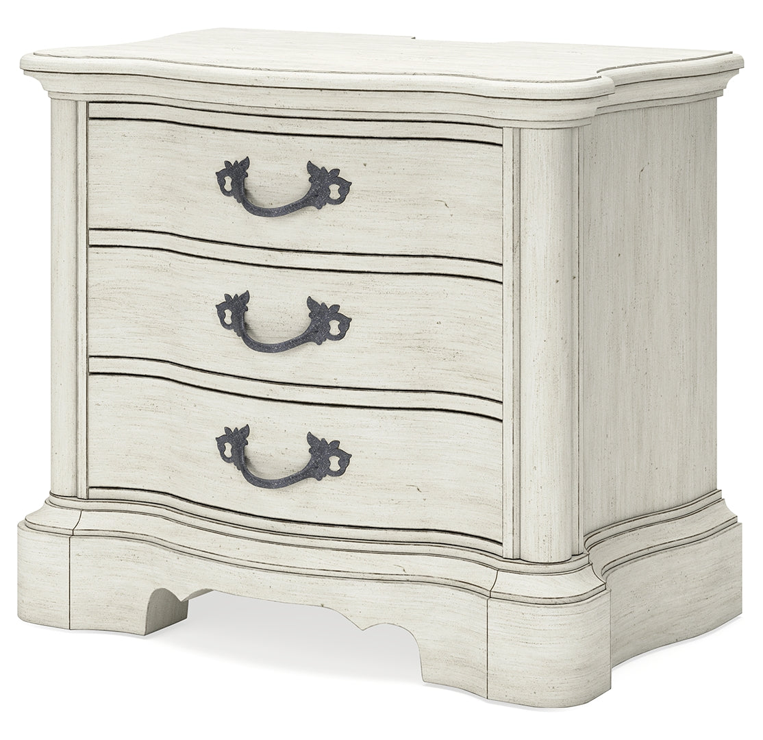 Arlendyne Three Drawer Night Stand