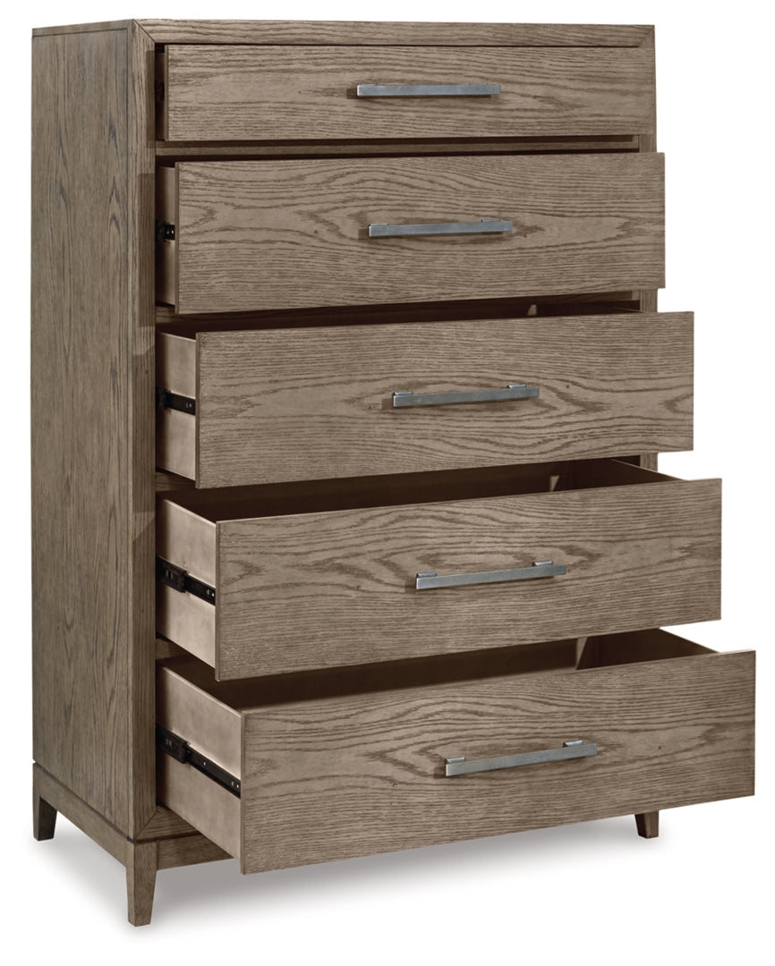 Chrestner Five Drawer Chest