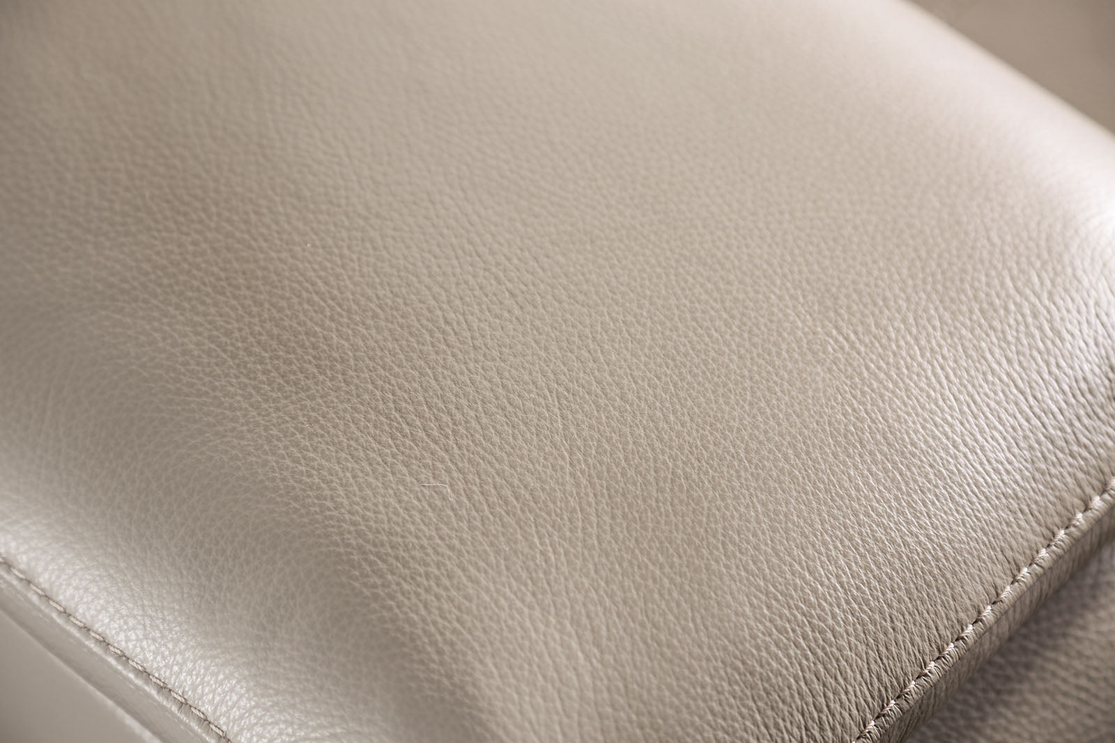 Balderico Taupe Real Italian Leather Power Reclining Sofa & Loveseat