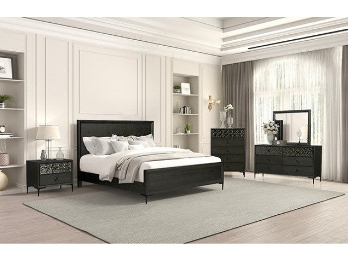 Bashford Espresso Queen 4 Piece Bedroom Set