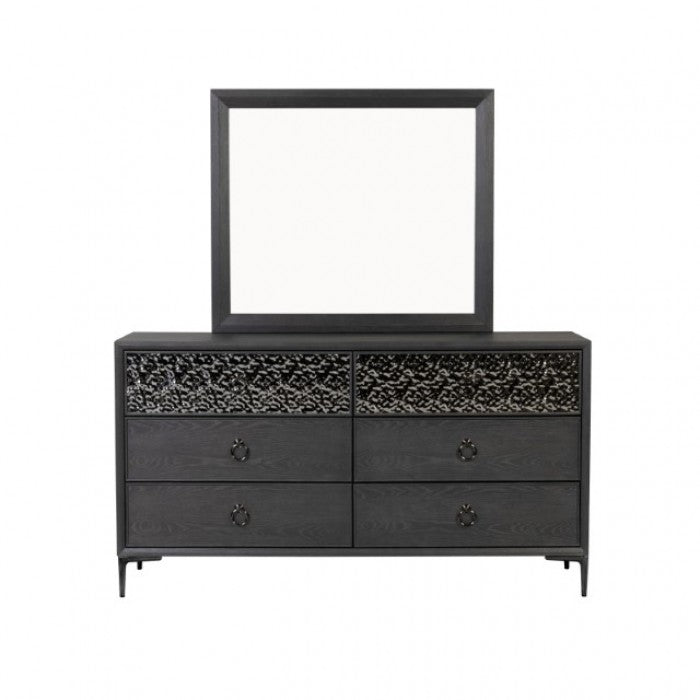 Bashford Espresso Queen 5 Piece Bedroom Set w/2 Nightstands