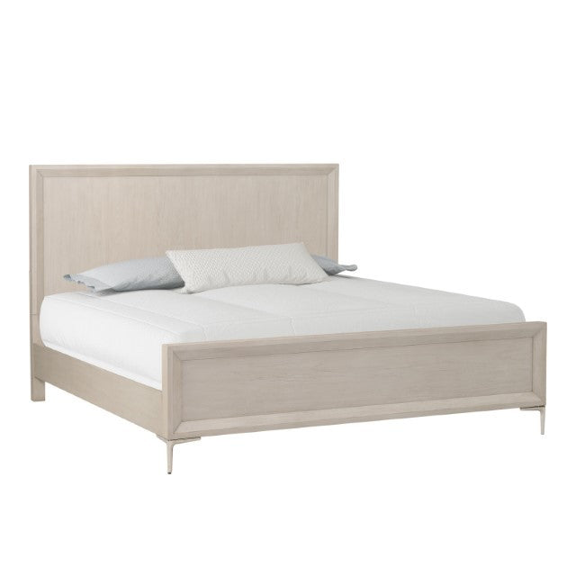 Bashford Natural Oak Queen 5 Piece Bedroom Set w/2 Nightstands