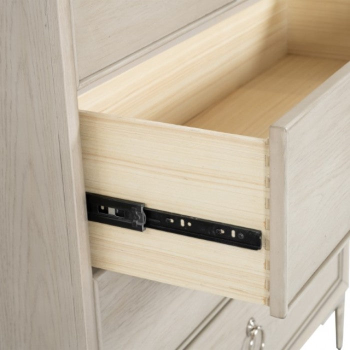 Bashford Natural Oak Queen 5 Piece Bedroom Set w/Chest