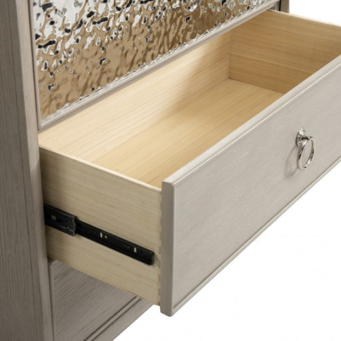 Bashford Natural Oak Queen 5 Piece Bedroom Set w/Chest