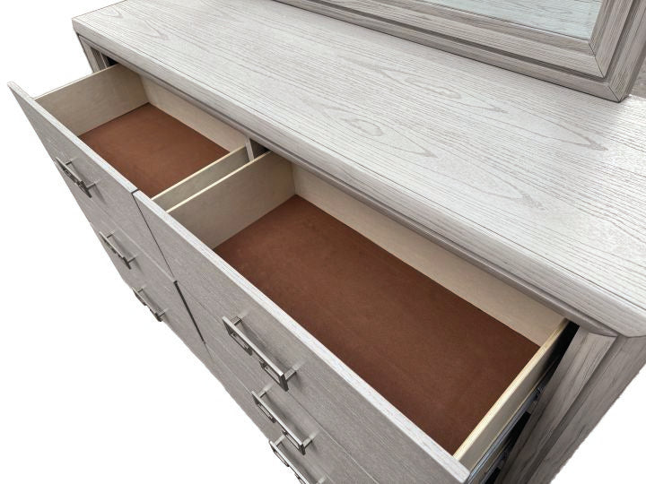 Basilone White Dresser