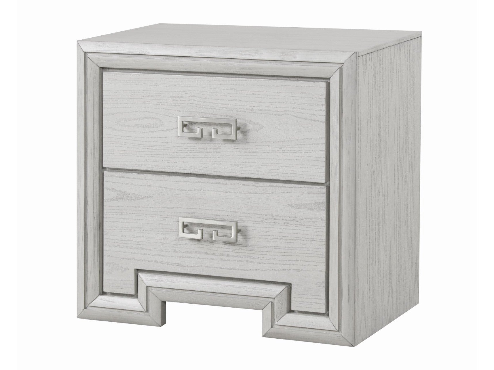 Basilone White Nightstand