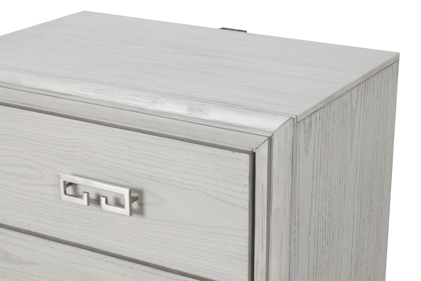 Basilone White Nightstand