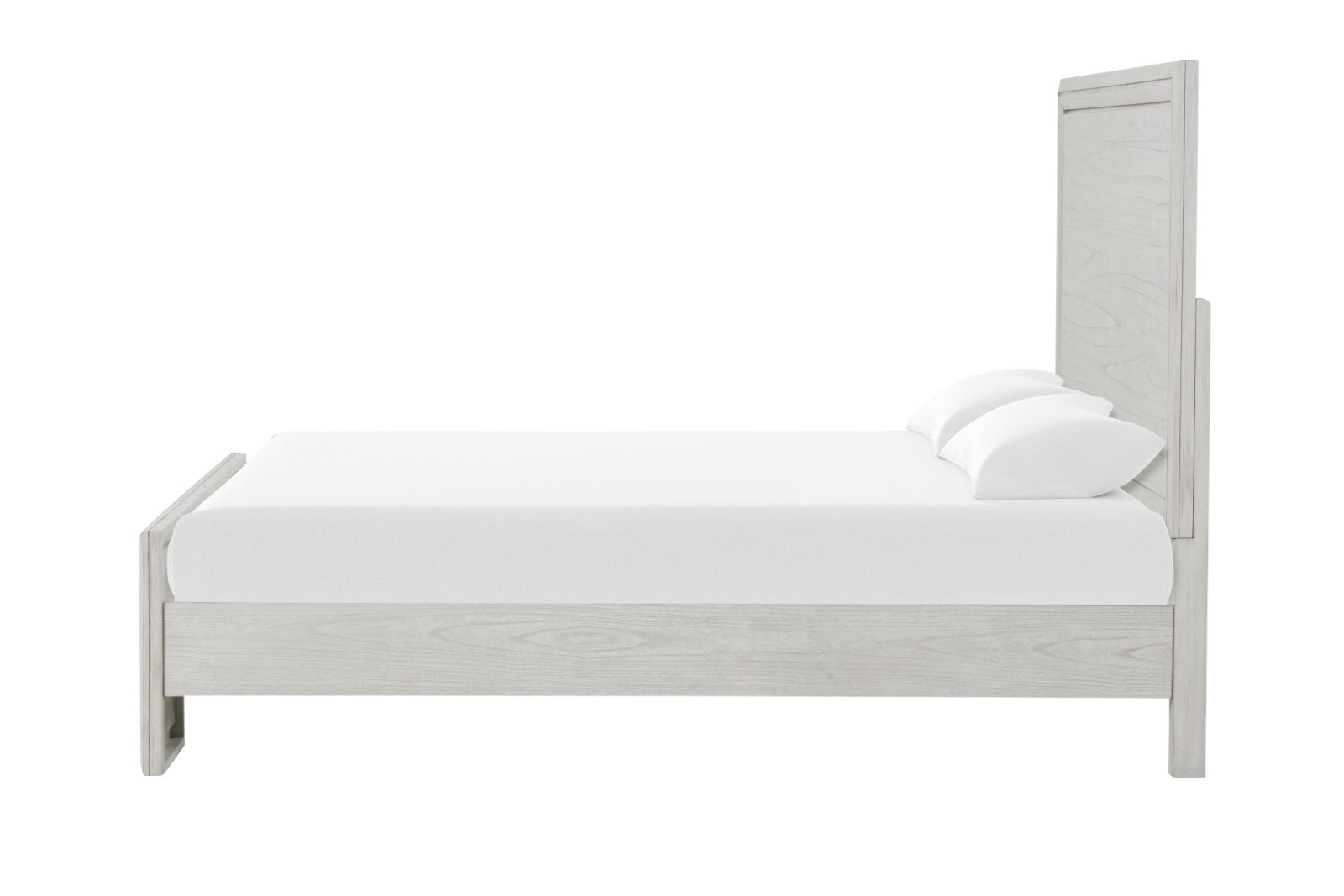 Basilone White Queen Bed