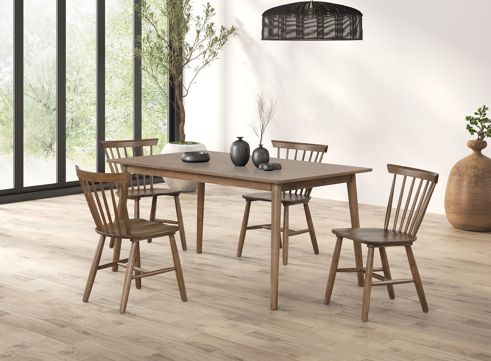 Beale Walnut Dining Chair (Set of 2)