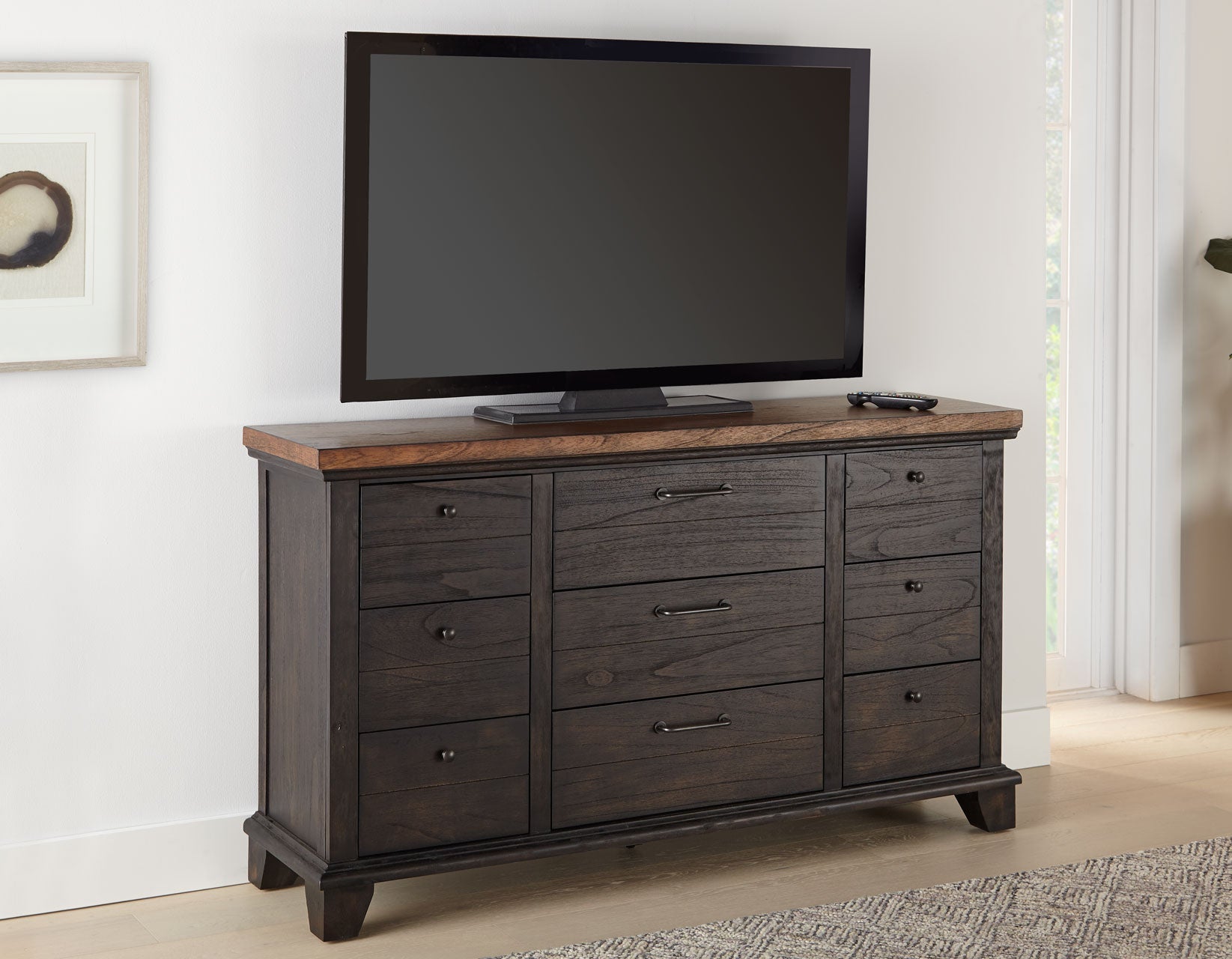 Bear Creek Brown Dresser