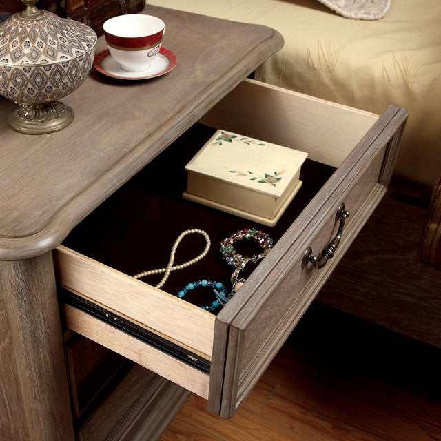 Belgrade Rustic Natural Nightstand