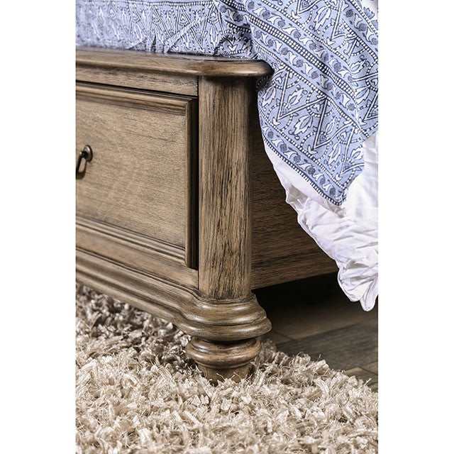 Belgrade i Rustic Natural Tone Eastern King Bed
