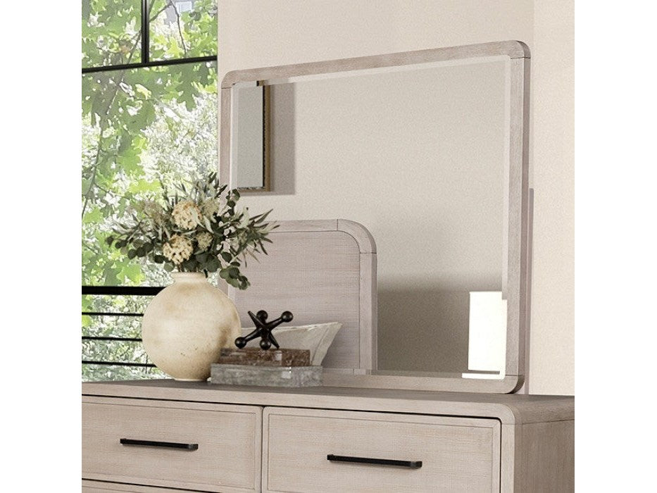 Belize Natural Oak Mirror