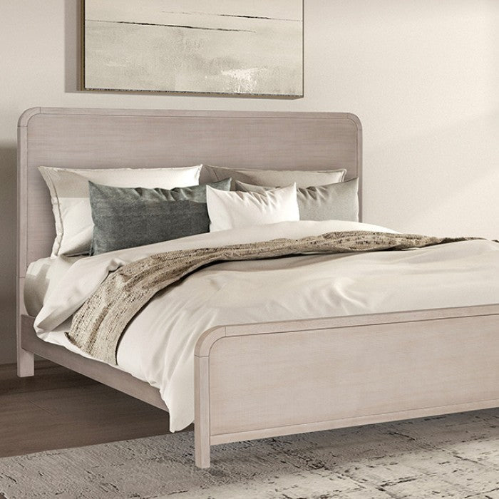 Belize Natural Oak Queen 4 Piece Bedroom Set