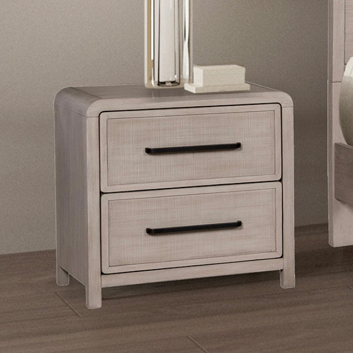 Belize Natural Oak Queen 4 Piece Bedroom Set
